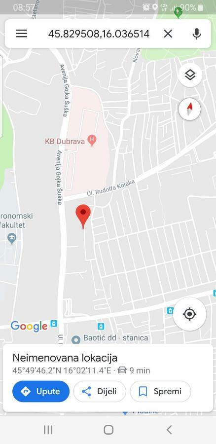 Apartman Bilivano Загреб Екстериор снимка